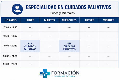 CURSO DE ESP. CUIDADOS PALIATIVOS