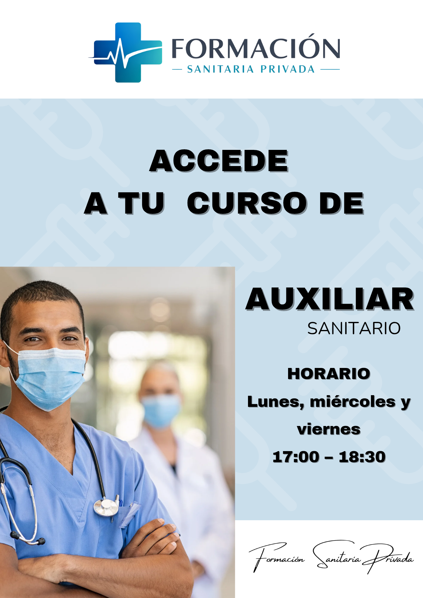 Curso Auxiliar Sanitario